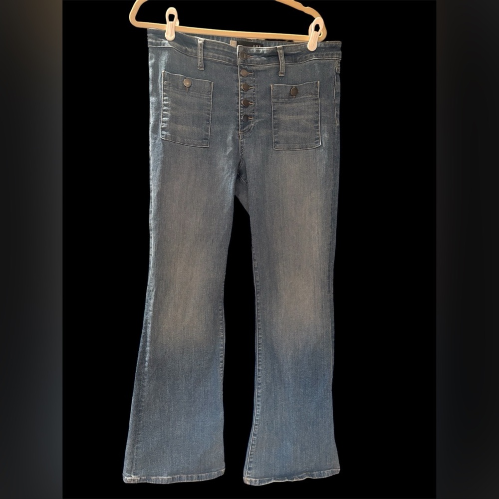 Kut From The Kloth Stella Hi Rise Flare Jeans